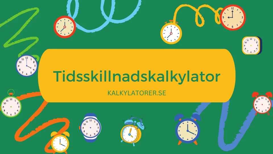 Tidsskillnadskalkylator